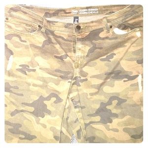 Camo jeggings